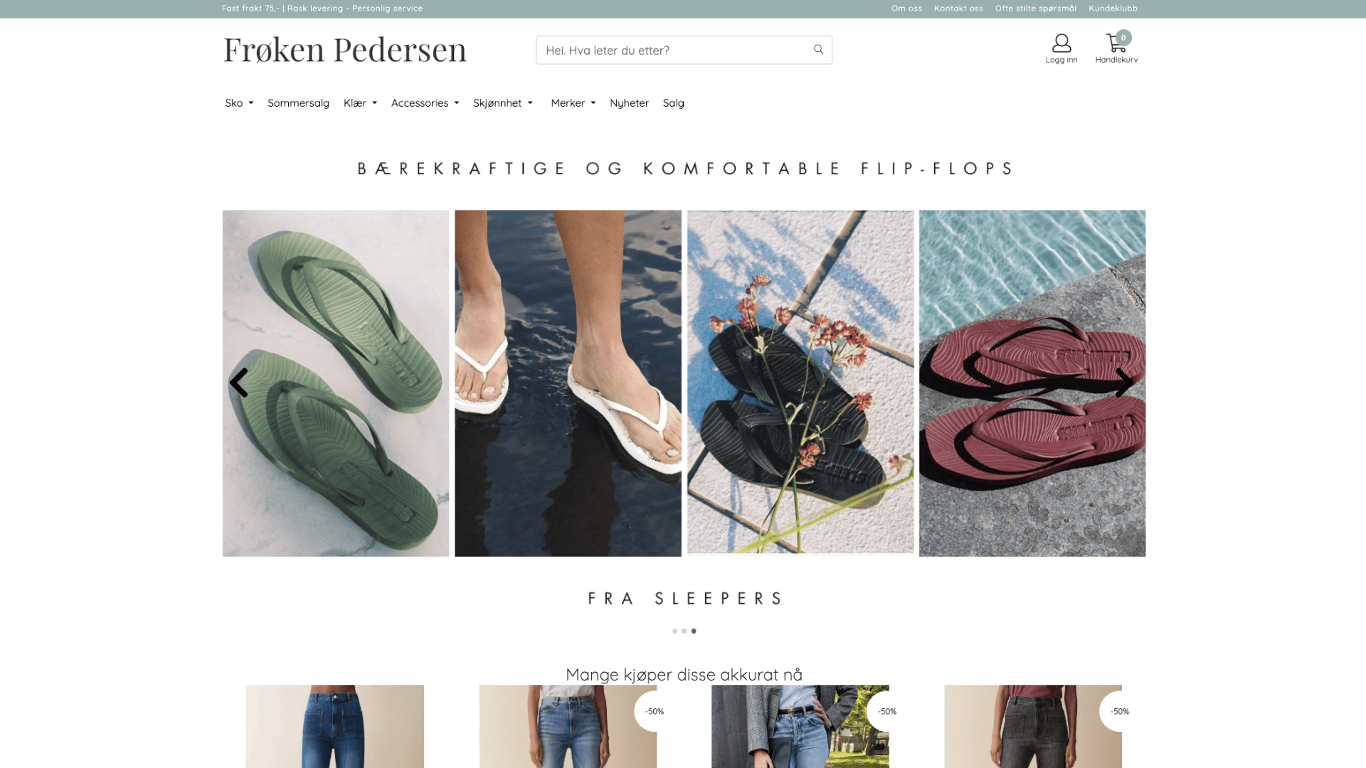 Frokenpedersen nettbutikk